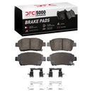 DFC 04-06 Scion xA Front & Rear Rotors with 5000 Advanced Brake Pads w/Drums/Shoes/Hardware