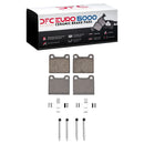 DFC 63-65 Porsche 356 Front Euro 5000 Ceramic Brake Pads and Hardware Kit