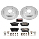 Power Stop 13-15 Acura ILX Front & Rear Z17 Evolution Geomet Coated Brake Kit