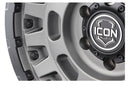 ICON Hammer Pro 17x8.5 / 6x5.5 / 25mm / 5.75in BS - Charcoal