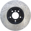 Street Axle Pack Drilled & Slotted, Front