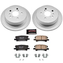 Power Stop 04-07 Toyota Highlander Front & Rear Z17 Evolution Geomet Coated Brake Kit