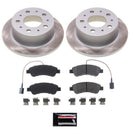 Power Stop 14-21 Ram ProMaster 1500 Front and Rear Semi-Coated Rotor Kit