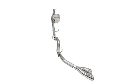 Corsa 2021-2025 Ford F-150 Regular Cab/ 8in Bed 5.0L V8 Xtreme Cat-Back Single Side Exit-Polished