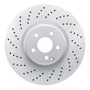 DFC 03-06 Mercedes-Benz S55 AMG Front Drilled GeoSPEC Coated Rotor