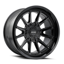 Mayhem 8116 Intrepid 18x9 / 8x180 BP / -12mm Offset / 124.1mm Hub Gloss Black Wheel