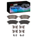 DFC 14-15 Lexus IS250 Front & Rear Geospec Rotors w/4000 HybriDynamic Brake Pads w/Hardware