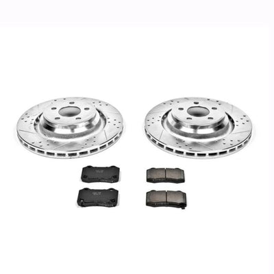 Power Stop 05-10 Chrysler 300 Front & Rear Z23 Evolution Sport Brake Kit