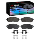 DFC 13-19 Nissan Sentra Front Geospec Rotors w/4000 HybriDynamic Brake Pads w/Hardware