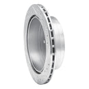 R1 88-95 Nissan Pathfinder  Drilled & Slotted Silver Disc Brake Rotor Set w/Optimum  Pads & Hardware