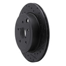 R1 13-20 Subaru WRX Front & Rear Drill/Slot Black Rotors w/Optimum Pads