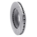 R1 04-09 Buick Terraza Front Drilled & Slotted Silver Brake Rotor Set