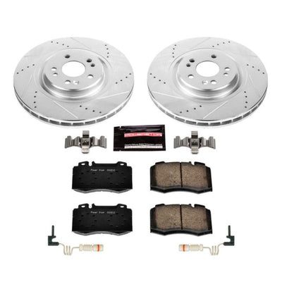 Power Stop 00-01 Mercedes-Benz ML430 Front & Rear Z23 Evolution Sport Brake Kit