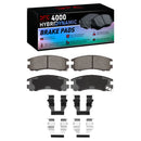 DFC 94-05 Chrysler Sebring Rear Geospec Rotors w/4000 HybriDynamic Brake Pads w/Hardware