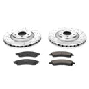 Power Stop 06-07 Cadillac CTS Front & Rear Z23 Evolution Sport Brake Kit