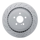 DFC 10-18 Mercedes-Benz E63 AMG S Rear Drilled and Slotted Hi-Carbon Alloy Geomet Coated Rotor
