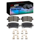 DFC 11-16 Buick Regal Rear Geospec Rotors w/4000 HybriDynamic Brake Pads w/Hardware
