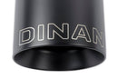 Dinan Double-Walled 4.5in Clamp-On Exhaust Tip - Black - 4.5in Outlet / 3.25in Inlet