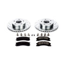 Power Stop 99-04 Jeep Grand Cherokee Front Z23 Evolution Sport Brake Kit w/Calipers