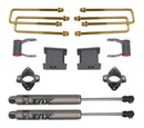 MaxTrac 16-18 GM C1500 2WD w/Stamped Steel Susp. 7in/4in MaxPro Elite Spindle Lift Kit w/FOX Shocks