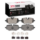 DFC 23-26 BMW 228I xDrive Gran Coupe Rear 5000 Advanced Low Metallic Brake Pads and Hardware Kit