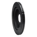 R1 21-25 Ford F-150 RWD Rear Right Drilled & Slotted Black Brake Rotor