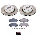 Power Stop 07-17 Jeep Wrangler Front and Rear Semi-Coated Rotor Kit