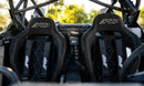 PRP Contour Suspension Seat - Black Cloth