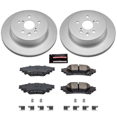 Power Stop 14-15 Lexus IS250 Front & Rear Z17 Evolution Geomet Coated Brake Kit