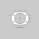 Baer Brakes Rear Ends w/ Ford 9in Torino Bearing Housing Ends 12in SS4 Rear SDZ Brake Kit - Black