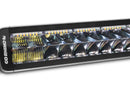 Go Rhino Xplor Blackout Combo Series Dbl Row LED Light Bar w/Amber (Side/Track Mount) 21.5in. - Blk
