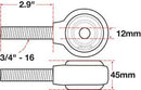 SPC Performance xAxis Rod End Ball Joint
