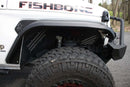 Fishbone Offroad 2018+ Jeep Wrangler JL/JLU/2020+ Gladiator JT Steel Front Fender Flares - Black