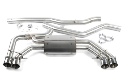 Dinan 19-25 BMW X4 M40i Freeflow Axleback Exhaust System - Polished