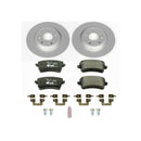 Power Stop 12-16 Audi A4 Front & Rear Euro-Stop Brake Kit