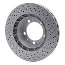 DFC 94-98 Porsche 911 Right Front Drilled GeoSPEC Coated Rotor
