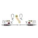Skyjacker 76-77 Ford F-150 9000 Dual Stabilizer Kit w/Silver Cylinders