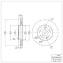 DFC GeoSPEC Coated Rotors - Plain