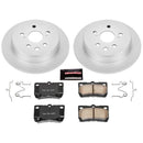 Power Stop 09-13 Lexus IS250 Front & Rear Z17 Evolution Geomet Coated Brake Kit