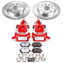 Power Stop 2010 Volkswagen Golf Front & Rear Z26 Street Warrior Brake Kit w/Calipers