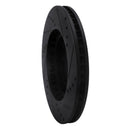 R1 04-11 Mitsubishi Grandis (Mexico) Front Left Drilled & Slotted Black Brake Rotor