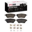 DFC 21-25 Nissan X-Trail Front & Rear Geospec Rotors with 5000 Advanced Brake Pads w/Hardware