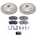 Power Stop 13-16 Subaru BRZ Front and Rear Semi-Coated Rotor Kit