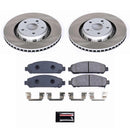 Power Stop 09-16 Toyota Venza Front and Rear Semi-Coated Rotor Kit