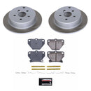 Power Stop 03-06 Pontiac Vibe Front and Rear Semi-Coated Rotor Kit