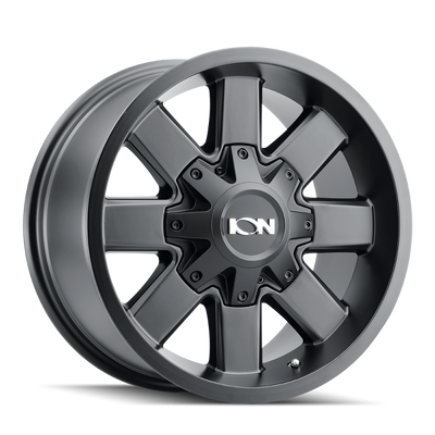 ION 141 20x9 / 8x165.1 BP / 18mm Offset / 125.2mm Hub Satin Black Wheel