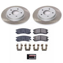 Power Stop 92-93 Cadillac Eldorado Front and Rear Semi-Coated Rotor Kit