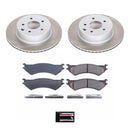 Power Stop 2007 Ford E-150 Front and Rear Semi-Coated Rotor Kit