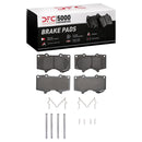 DFC 00-07 Toyota Tundra Front Geospec Rotors with 5000 Advanced Brake Pads w/Hardware