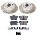 Power Stop 02-04 Honda CR-V Front and Rear Semi-Coated Rotor Kit